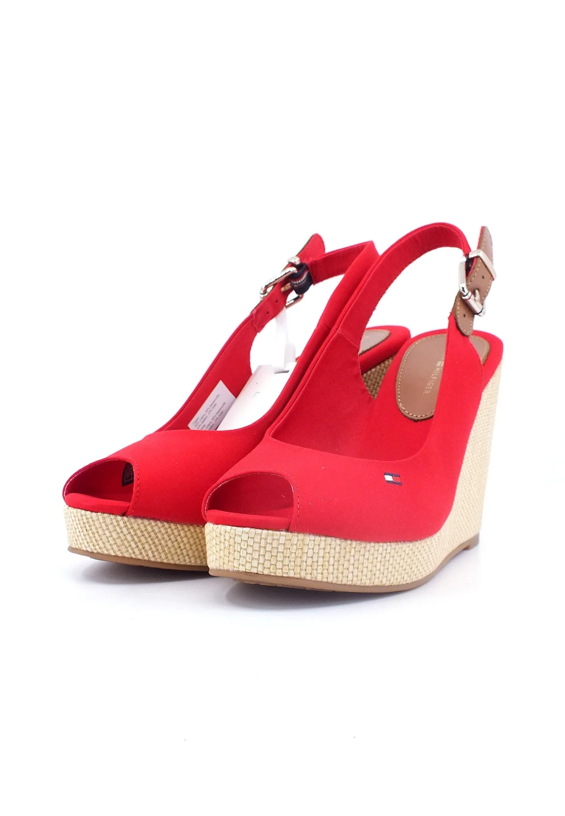 TOMMY HILFIGER Iconic Elena Sandalo Donna Primary Red FW0FW04789